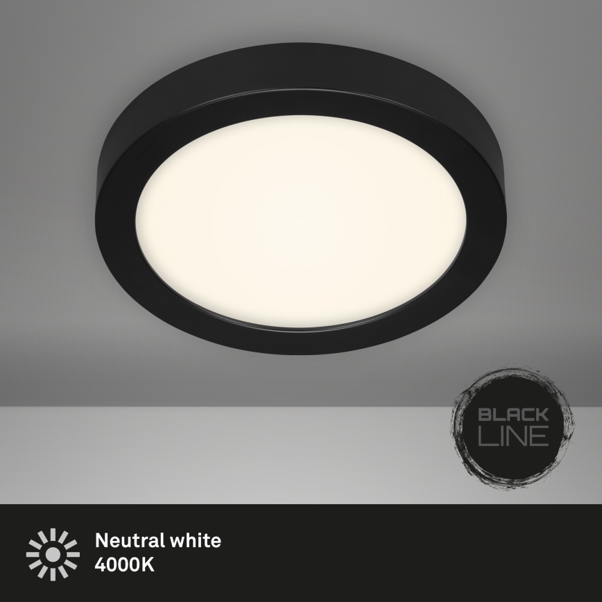 Briloner 3465-415 - Plafón LED FIRE LED/16,5W/230V diá. 22,5 cm