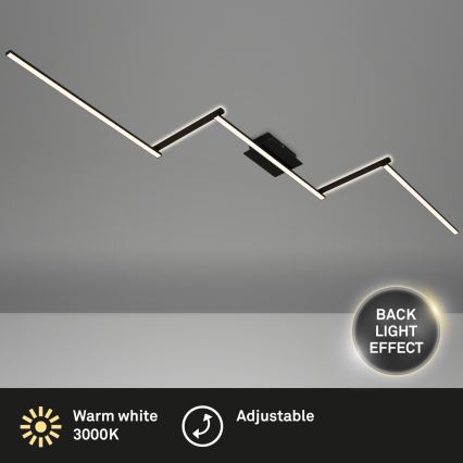 Briloner 3501-015 - Lámpara de techo LED STAFF 5xLED/4,8W/230V negro