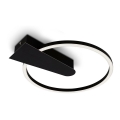 Briloner 3542-015 - Plafón LED regulable NICO LED/12W/230V negro