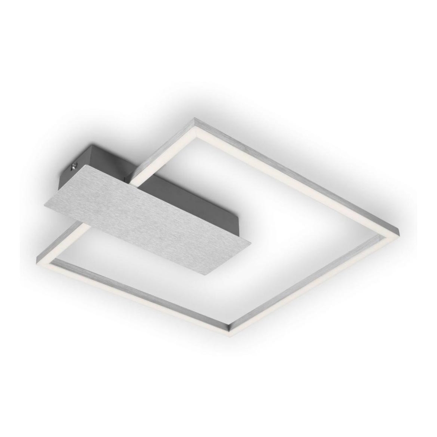 Briloner 3544-018 - Plafón LED regulable NICO LED/12W/230V cromo mate