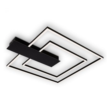 Briloner 3545-015 - Plafón LED regulable NICO LED/25W/230V negro