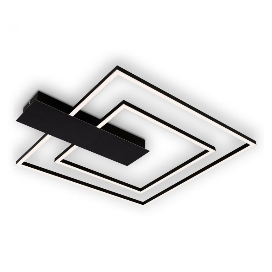 Briloner 3545-015 - Plafón LED regulable NICO LED/25W/230V negro
