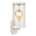 Briloner 3600-016 - Aplique de exterior KAIRO 1xE27/12W/230V IP44 blanco