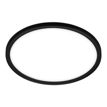Briloner 3642-415 - Plafón LED de baño SLIM LED/19W/230V diá. 29 cm IP44 negro