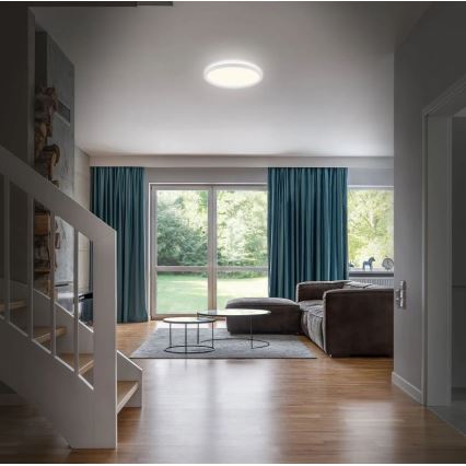 Briloner 3642-416 - Plafón LED de baño SLIM LED/19W/230V IP44 blanco