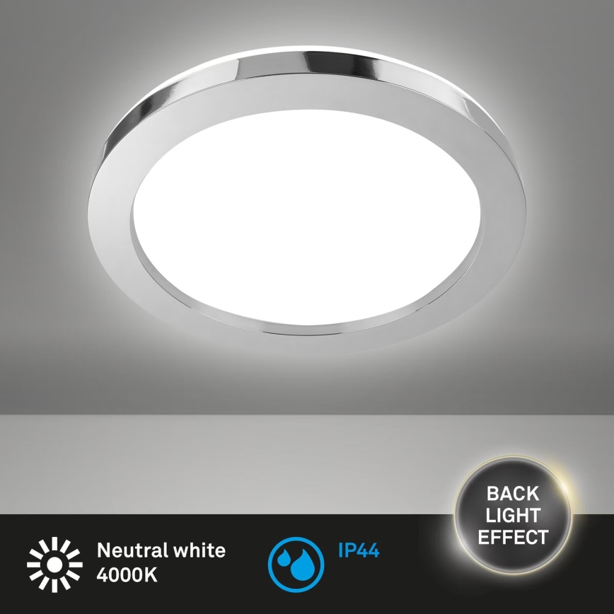 Briloner 3673-018 - Plafón LED de baño SPLASH LED/28W/230V diá. 41 cm