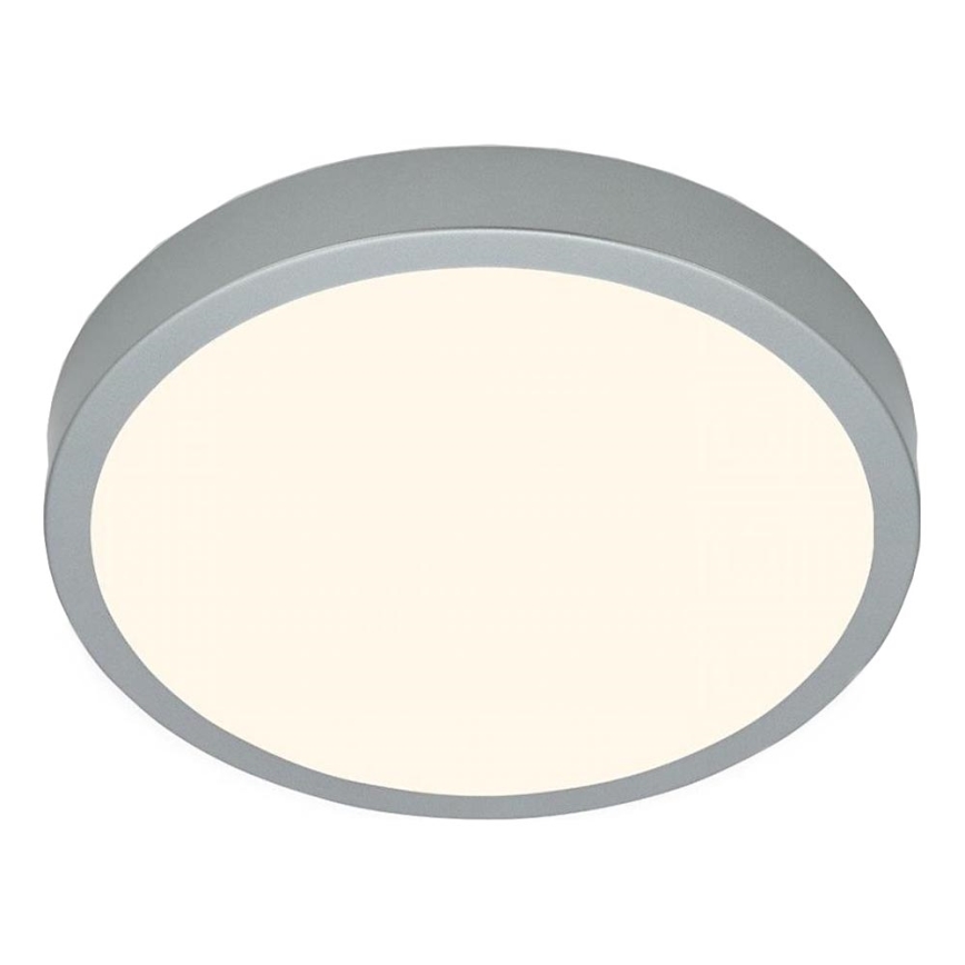 Briloner 3700-014 - Plafón LED RUNA LED/16W/230V 3000K diá. 28 cm plata