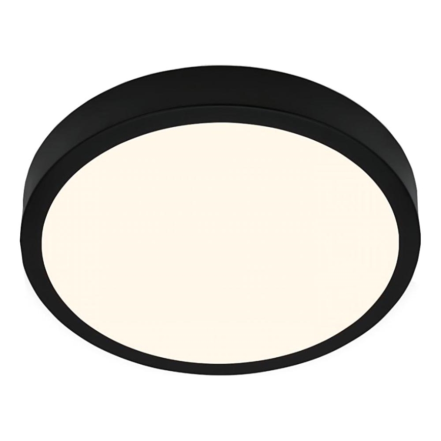 Briloner 3700-015 - Plafón LED RUNA LED/16W/230V 3000K diá. 28 cm negro