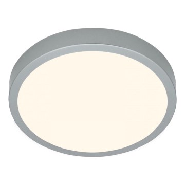 Briloner 3703-014 - Plafón LED RUNA LED/24W/230V 3000K diá. 38 cm plata