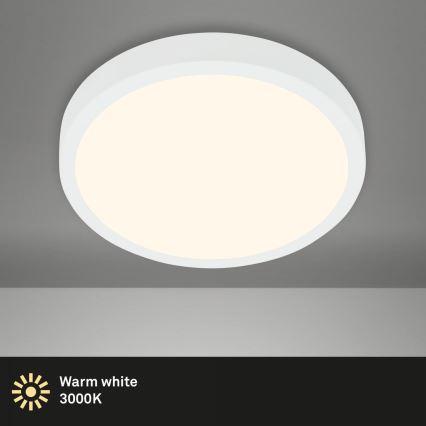 Briloner 3703-016 - Plafón LED RUNA LED/24W/230V 3000K diá. 38 cm blanco