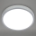 Briloner 3709-014 - Plafón LED RGBW regulable LED/22W/230V 4000K diá. 38 cm plata + control remoto