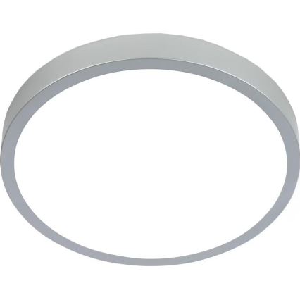 Briloner 3709-014 - Plafón LED RGBW regulable LED/22W/230V 4000K diá. 38 cm plata + control remoto