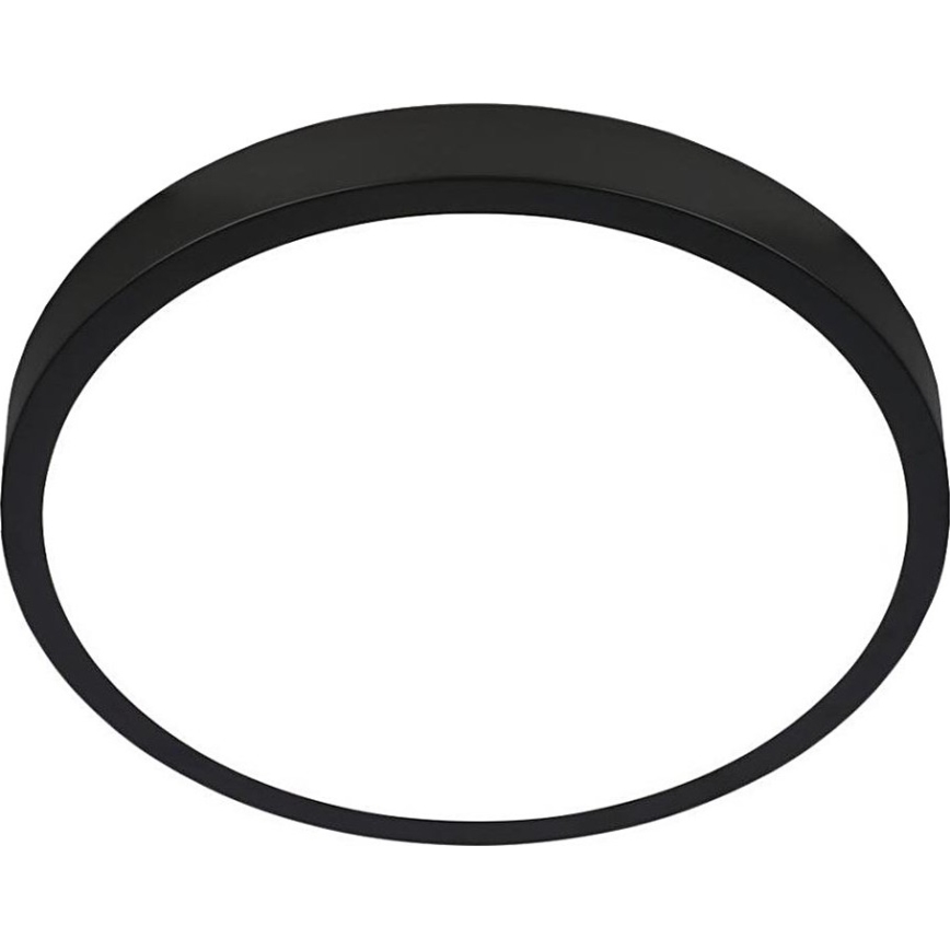 Briloner 3709-015 - Plafón LED RGBW regulable LED/22W/230V 4000K diá. 38 cm negro + control remoto