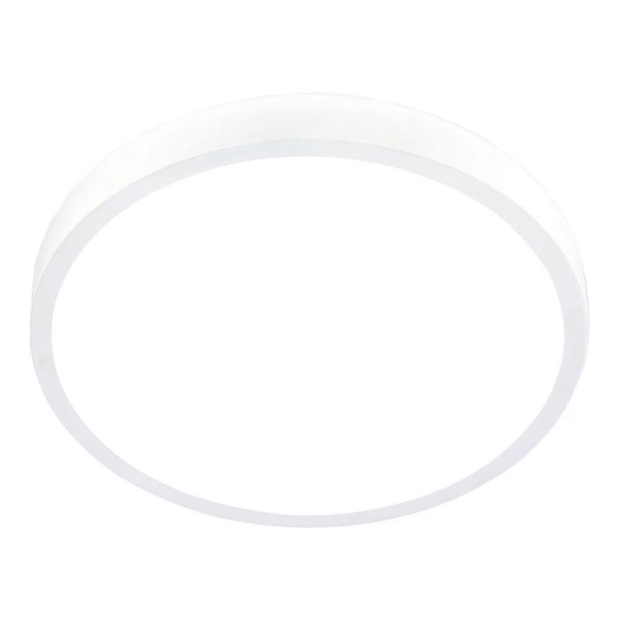 Briloner 3709-016 - Plafón LED RGBW regulable LED/22W/230V 4000K diá. 38 cm blanco + control remoto