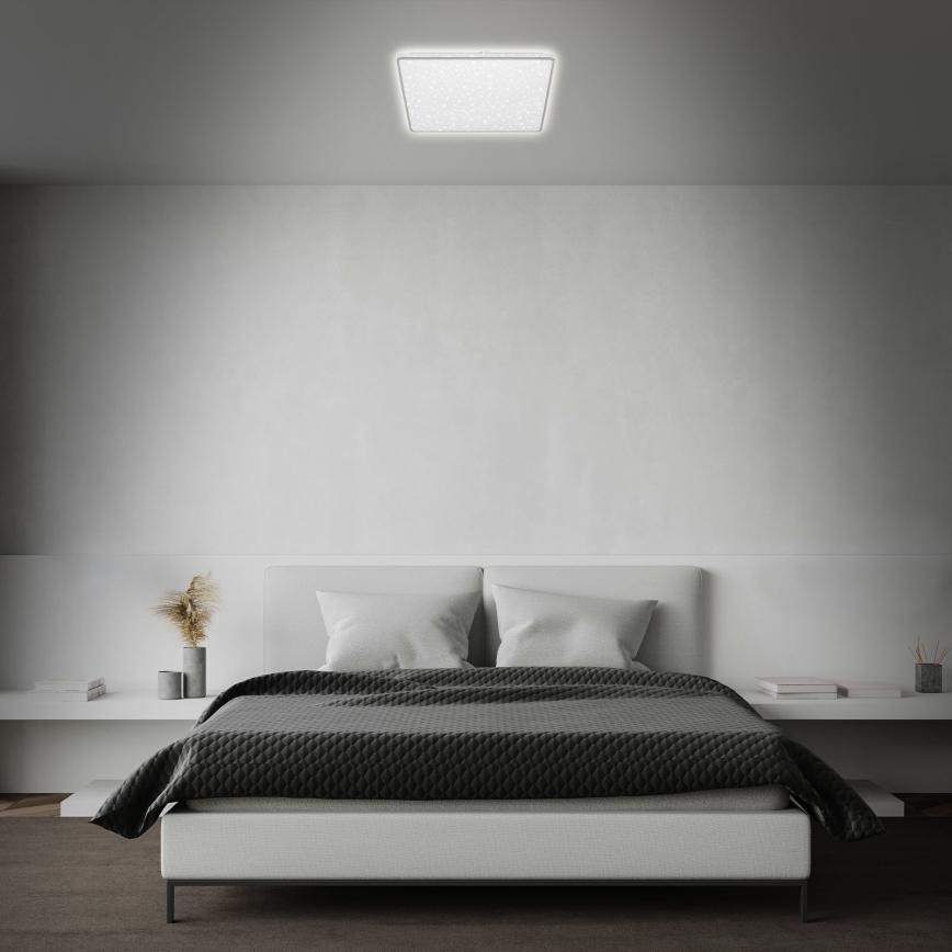Briloner 3749-414 - Plafón LED LINO LED/24W/230V cromo mate