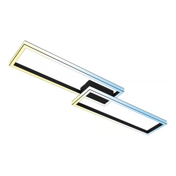 Briloner 3761015 - Plafón LED regulable LED/45W/230V 2700-6500K negro + mando a distancia