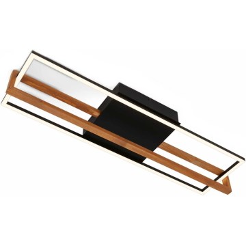 Briloner 3777-015 - Lámpara de techo LED FRAME LED/21W/230V 3000K negra