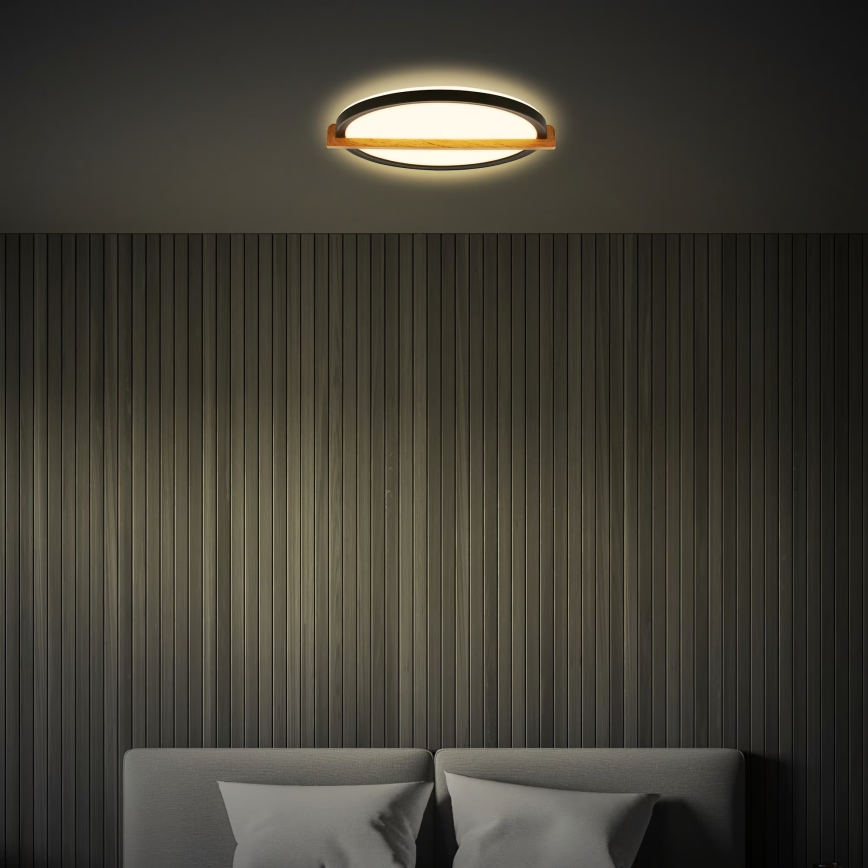 Briloner 3844015 - Luminaria de techo LED/18W/230V Ø 31,5 cm