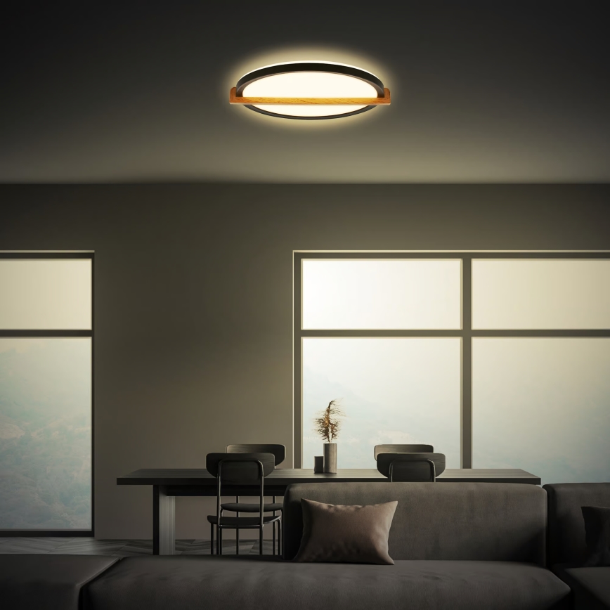 Briloner 3844015 - Luminaria de techo LED/18W/230V Ø 31,5 cm