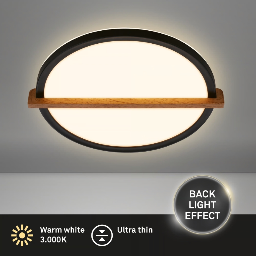 Briloner 3844015 - Luminaria de techo LED/18W/230V Ø 31,5 cm