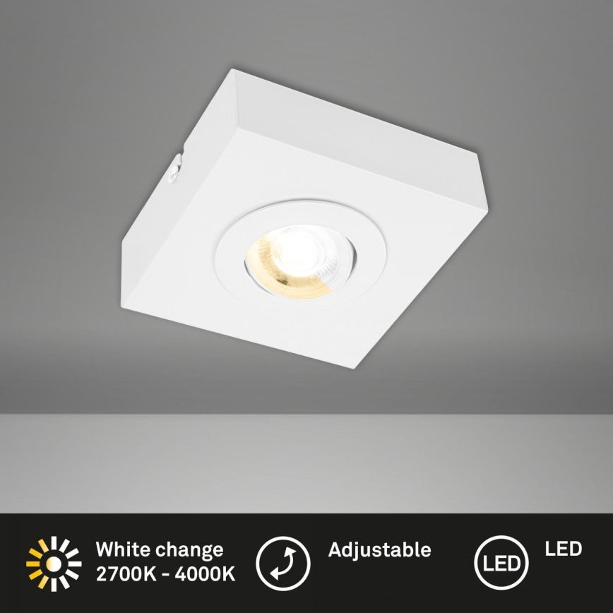 Briloner 3996016 - Foco LED CTS LED/4W/230V 2700/4000K blanco