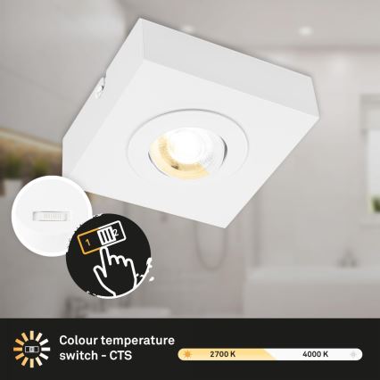 Briloner 3996016 - Foco LED CTS LED/4W/230V 2700/4000K blanco