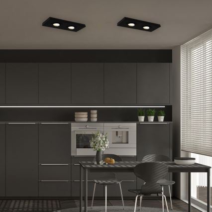 Briloner 3996025 - Foco LED CTS 2xLED/4W/230V 2700/4000K negro