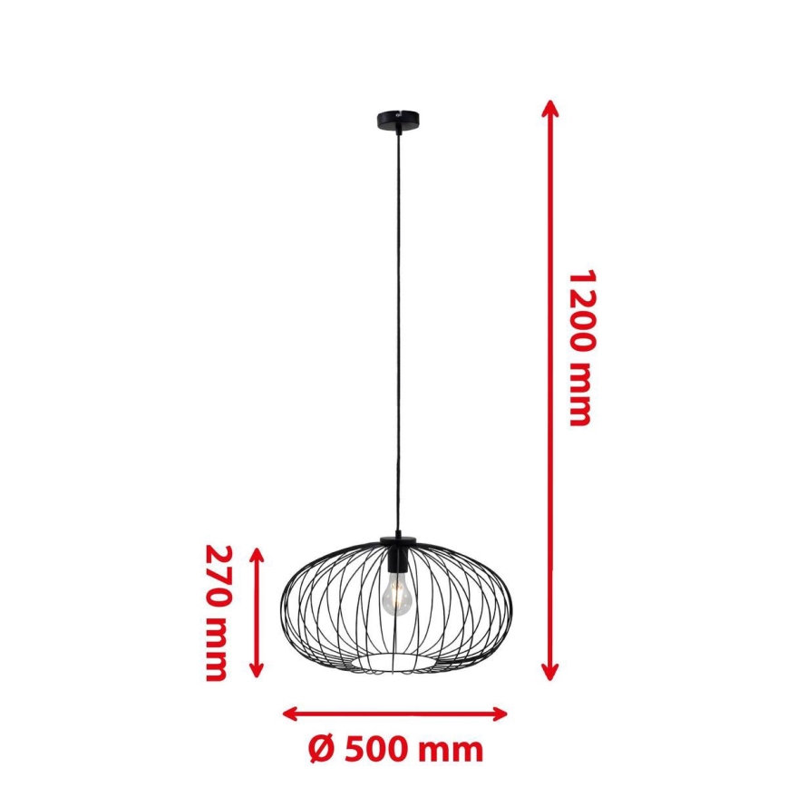 Briloner 4023-015 - Lámpara colgante KAGO 1xE27/60W/230V