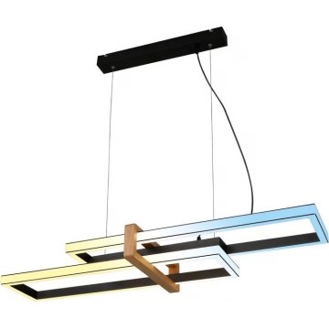 Briloner 4768015 - Lámpara colgante LED regulable suspendida en cable LED/44W/230V 2700-6500K + mando a distancia