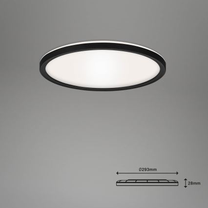 Briloner 7058-015 - Lámpara LED regulable SLIM LED/18W/230V 2700-6500K Wi-Fi Tuya + control remoto