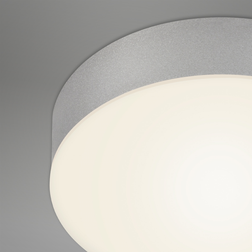 Briloner 7065-014 - Plafón LED FLAME LED/16W/230V plata