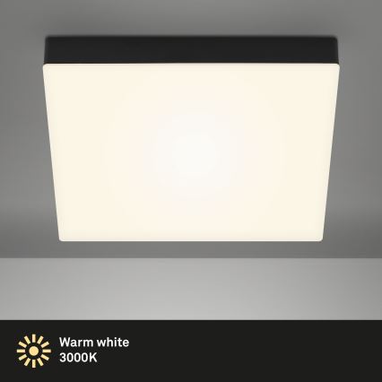 Briloner 7071015 - Plafón LED FLAME LED/21W/230V negro