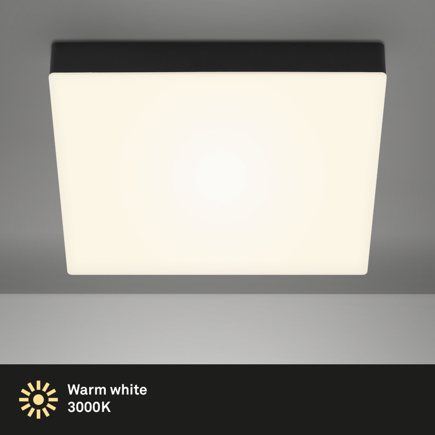 Briloner 7071015 - Plafón LED FLAME LED/21W/230V negro