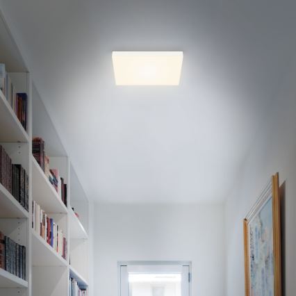 Briloner 7071016 - Plafón LED FLAME LED/21W/230V blanco