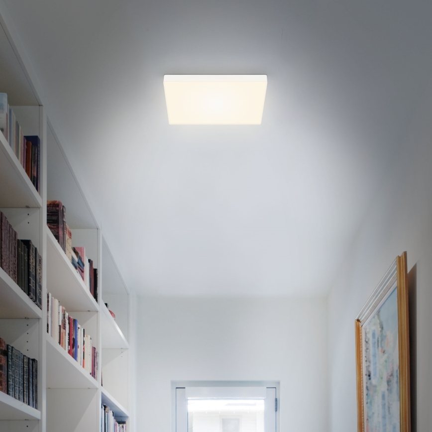 Briloner 7071016 - Plafón LED FLAME LED/21W/230V blanco