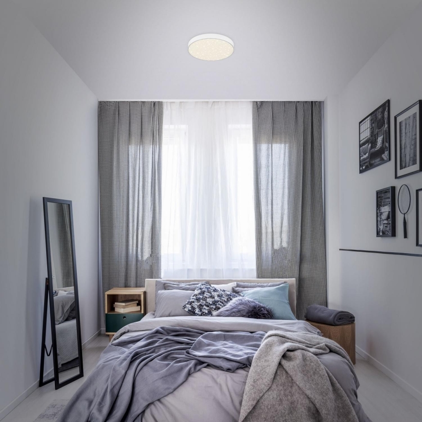 Briloner 7073-416 - Plafón LED STAR SKY LED/16W/230V 4000K diá. 21 cm blanco