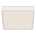 Briloner 7077-416 - Plafón LED STAR SKY LED/16W/230V 4000K 21x21 cm blanco