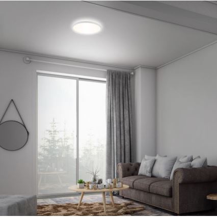 Briloner 7079-016 - Plafón LED regulable SLIM LED/18W/230V 2700-6500K + control remoto