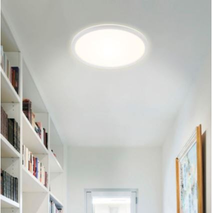 Briloner 7079-016 - Plafón LED regulable SLIM LED/18W/230V 2700-6500K + control remoto