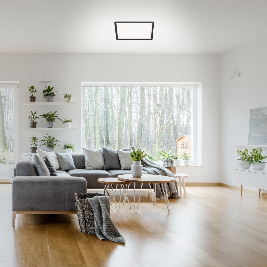 Briloner 7081-015 - Plafón LED regulable SLIM LED/18W/230V 2700-6500K + control remoto