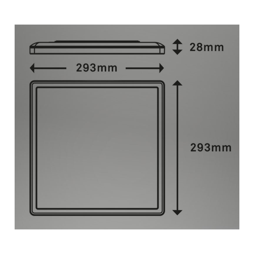 Briloner 7081-015 - Plafón LED regulable SLIM LED/18W/230V 2700-6500K + control remoto