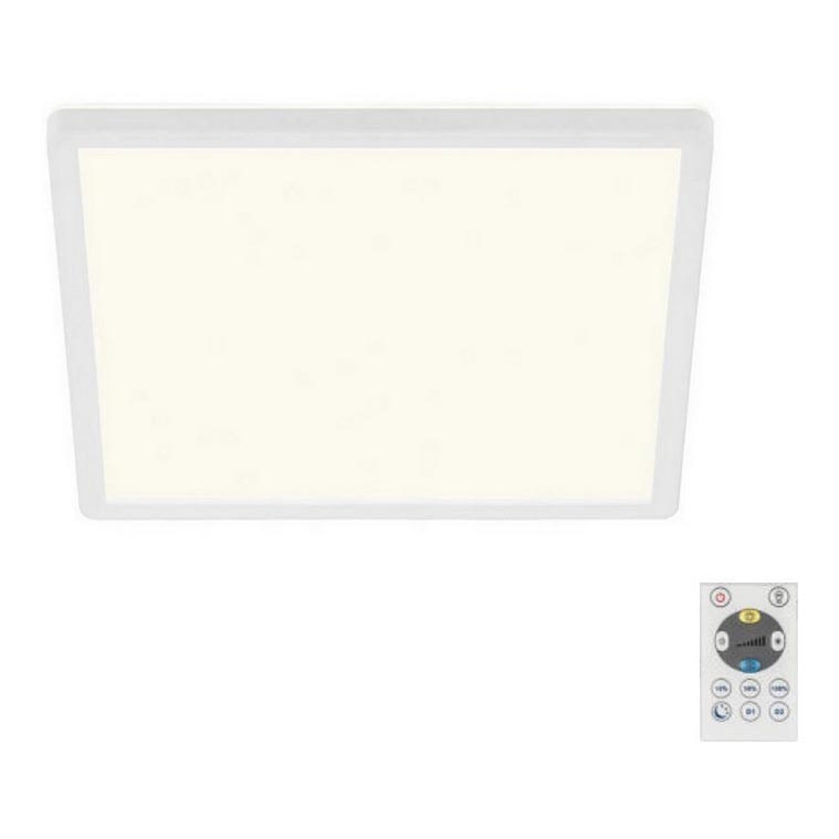 Briloner 7081-016 - Plafón LED regulable SLIM LED/18W/230V 2700-6500K + mando a distancia