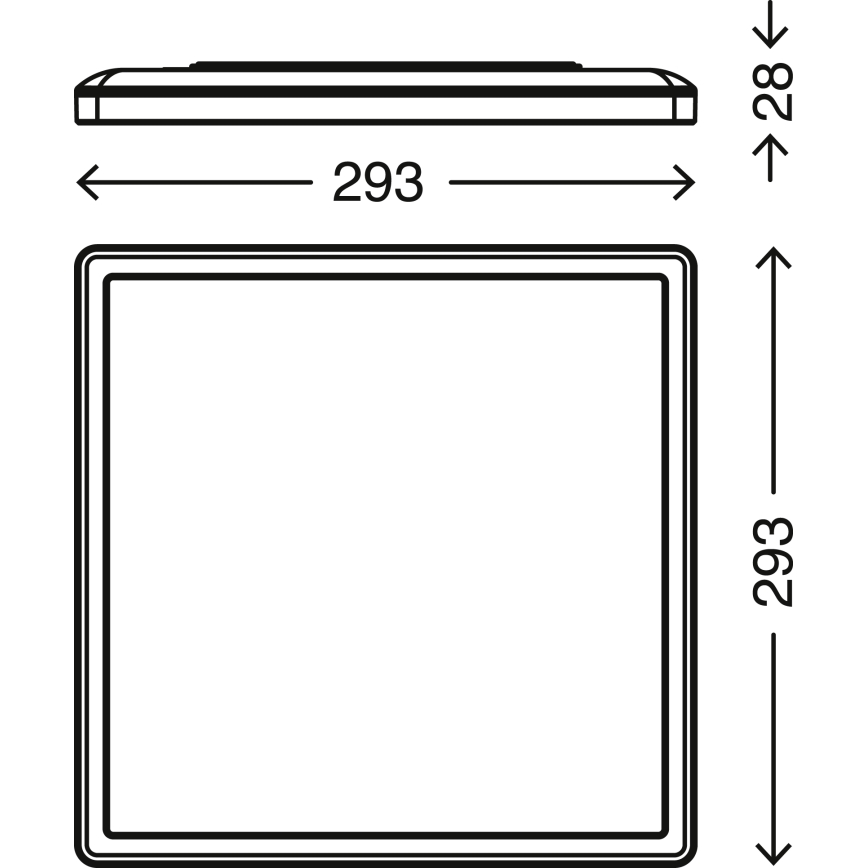 Briloner 7081-016 - Plafón LED regulable SLIM LED/18W/230V 2700-6500K + mando a distancia