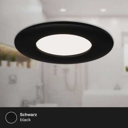 Briloner 7113-415 - Lámpara empotrable de baño LED FLAT LED/5W/230V IP44