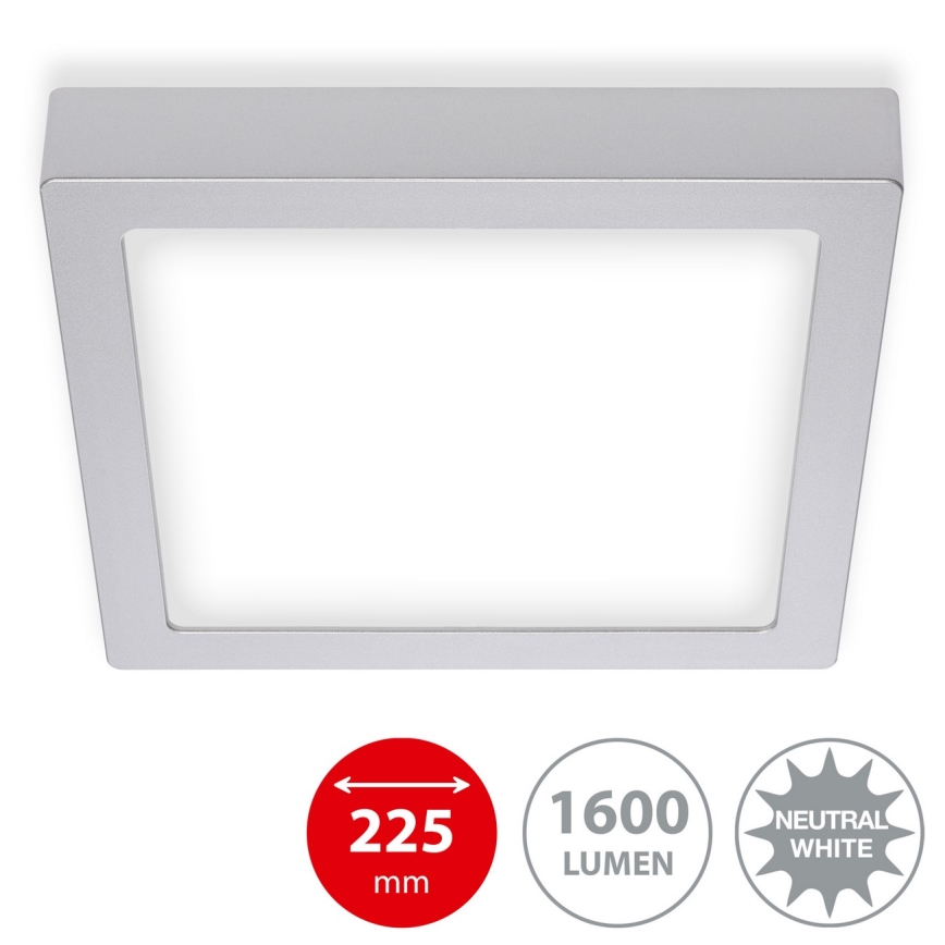 Briloner 7118-414 - Plafón LED FIRE LED/16,5W/230V 4000K