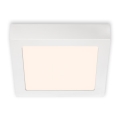 Briloner 7123-016 - Plafón LED de techo FIRE 12W/230V 3000K 17x17 cm blanco