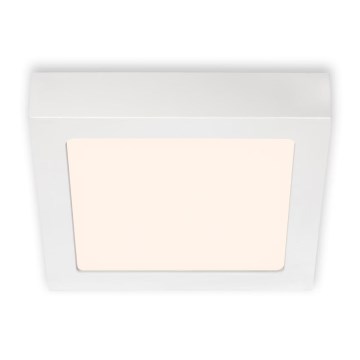 Briloner 7123-016 - Plafón LED de techo FIRE 12W/230V 3000K 17x17 cm blanco