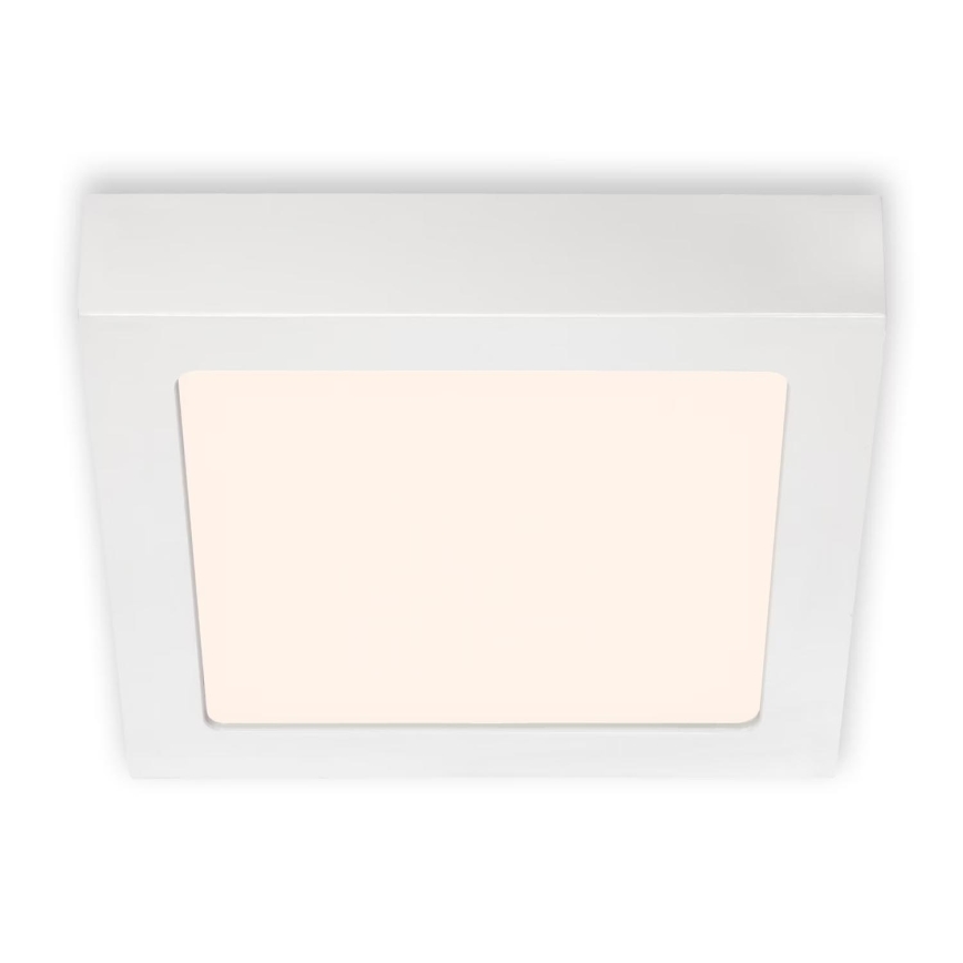 Briloner 7123-016 - Plafón LED de techo FIRE 12W/230V 3000K 17x17 cm blanco