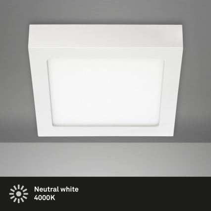 Briloner 7123-416 - Plafón LED FIRE LED/12W/230V blanco