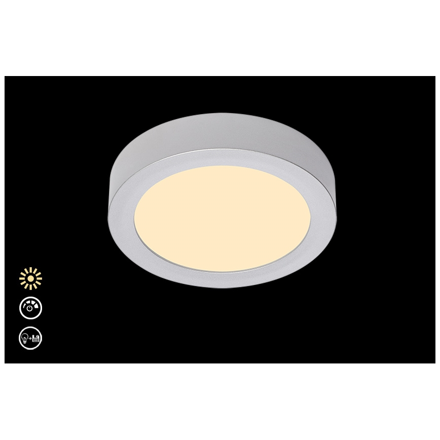 Briloner 7124-014 - Plafón LED regulable FIRE LED/12W/230V 3000K